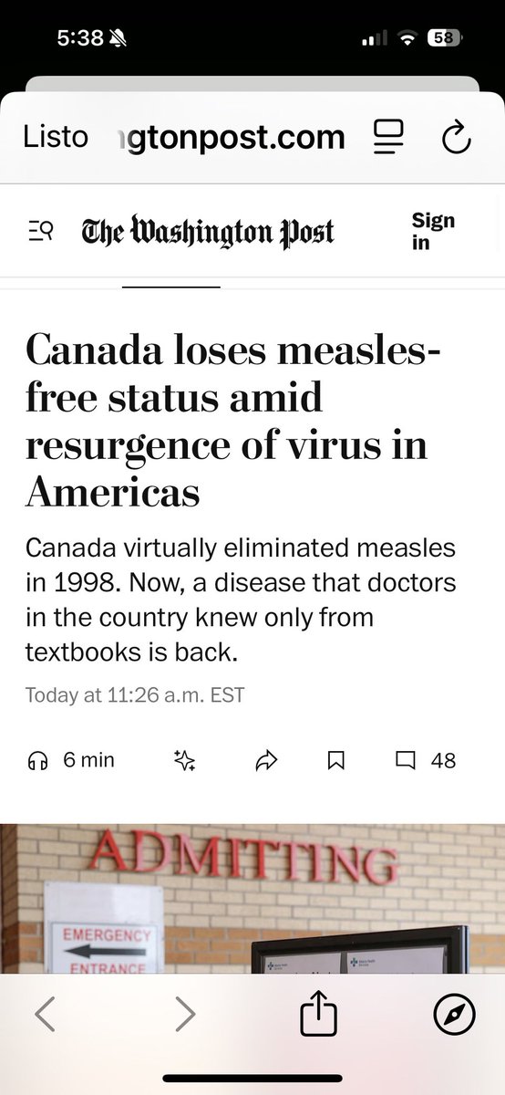 pyedlin's tweet photo. En la región de Las Américas hemos perdido la condición de “libre de Sarampión” dada por @opsoms , por la circulación sostenida en Canadá en el último año.
Es un ejemplo de lo dañinas que son las falacias antivacunas.
El sarampión natural puede ser GRAVE, DEJAR SECUELAS Y MATAR. https://t.co/vb0g8JHsm9