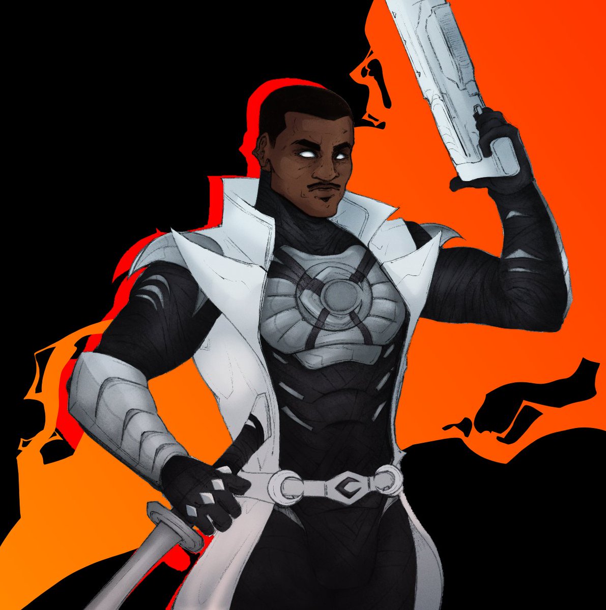 A quick Blade Knight drawing.