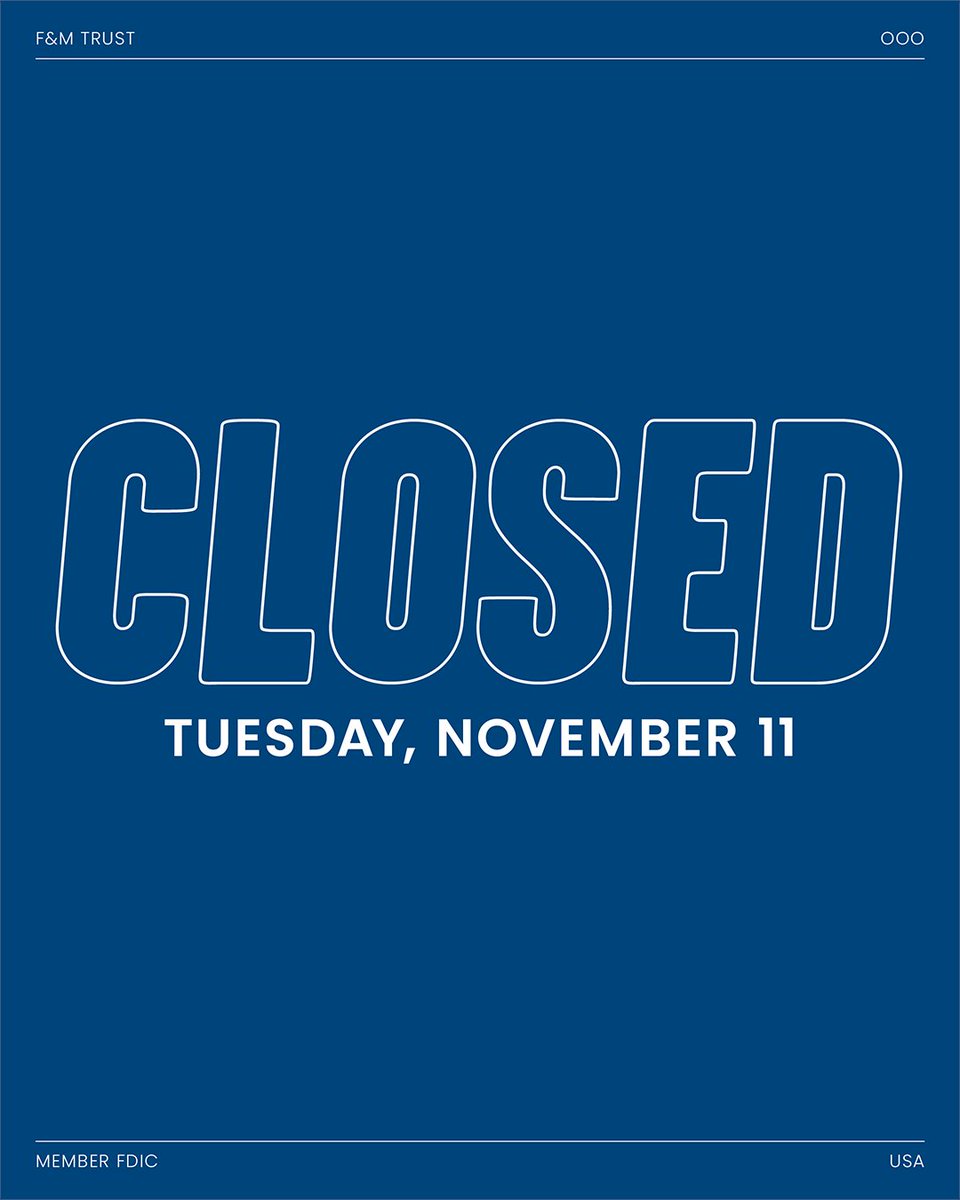 F&M Trust tweet media