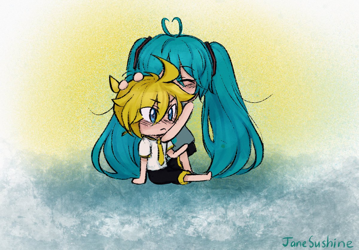 #レンミク #MikuLen #VOCALOID #myart