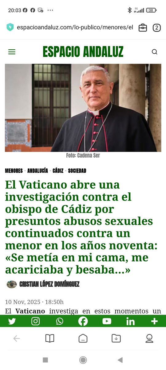 Fermi1626730's tweet photo. @obispadocadiz Vaya elemento https://t.co/KfJBUX8Ndc