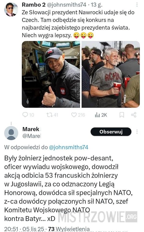 Jakże mogłem przeoczyć takie złote zaoranie pisowskiego pajaca