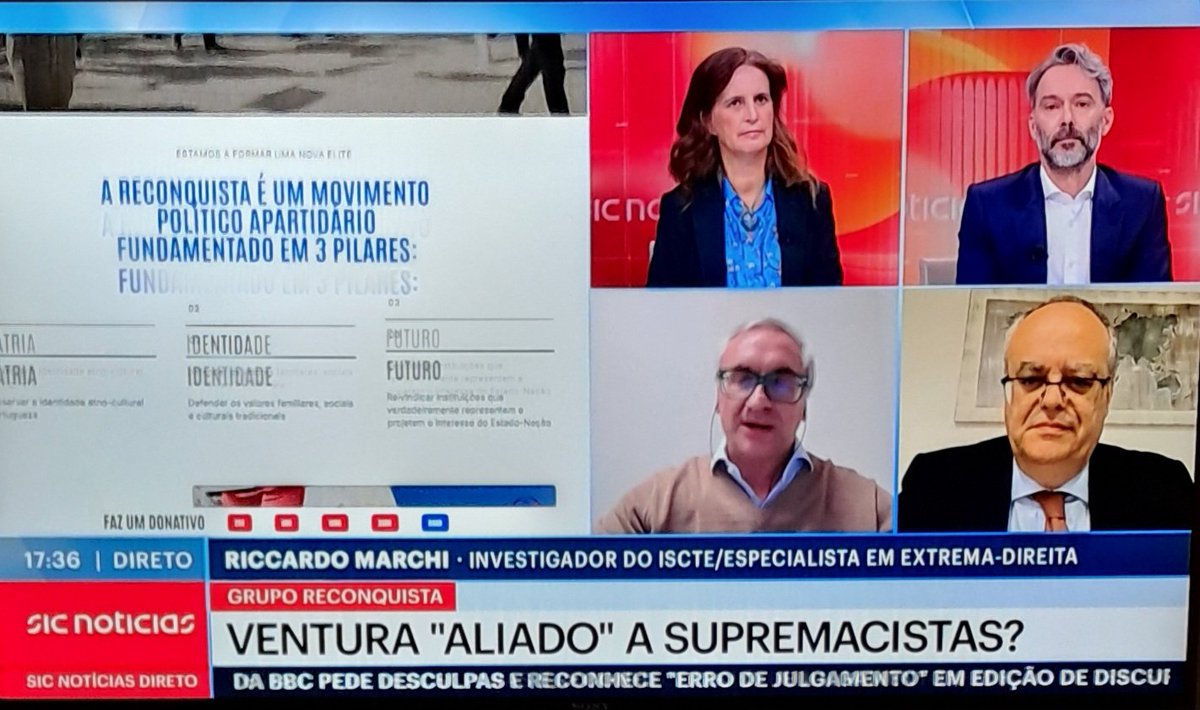 Ric_Marchi's tweet image. A ligação orgânica entre partidos de direita radical e orgs. extraparlamentares não existe em lado nenhum da UE. Estas não são controláveis e aqueles querem evitar perigos legais e instrumentalização alheia. O q não impede q elementos do partido tenham ligações. Simples.