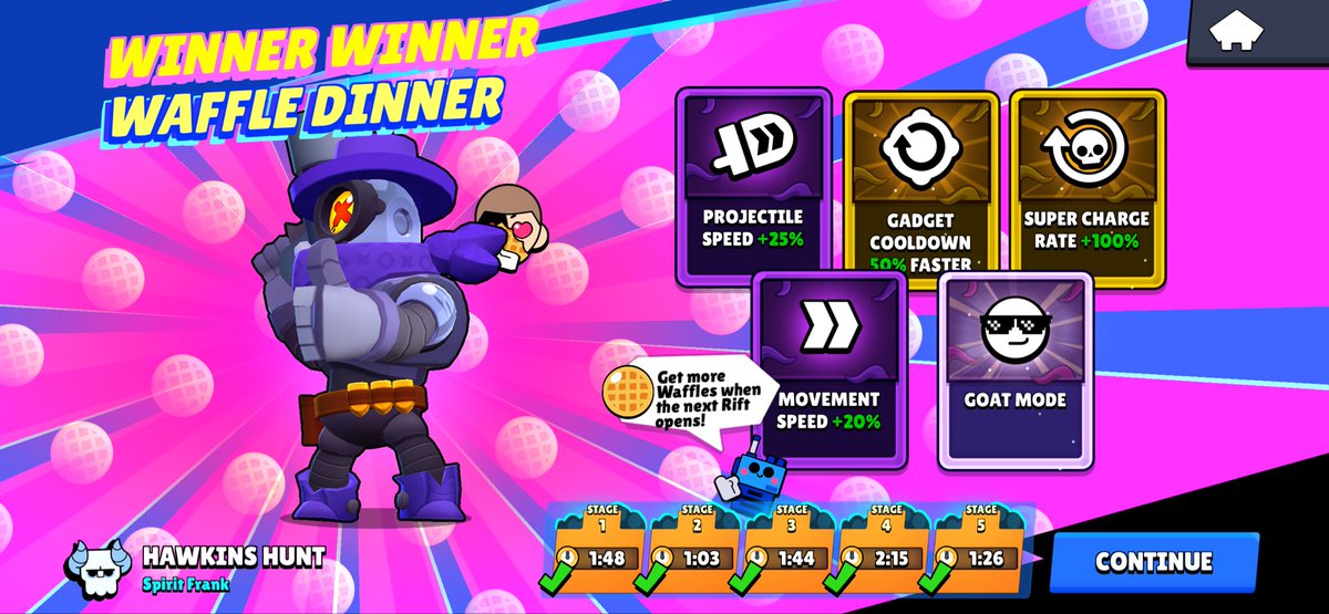 Wholianceeto's tweet photo. Whaaa?? Goat Mode?! This was crazy 🙊 #Brawlstars #GoatMode #UpsideDown #Supercell #StrangerThings https://t.co/UOXiOgREww