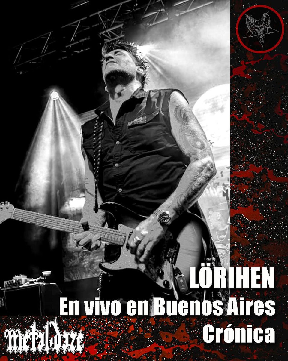 metaldazewzine's tweet photo. Si no es por las canciones, es por los invitados, sino por la puesta en escena, sino… no sé, pero @LORIHENOFICIAL tiene una facilidad asombrosa para que cada concierto suyo parezca ser el primero con el que uno se topa.

🔗 Link: https://t.co/WS6rbfec7c

#lörihen https://t.co/paXw1RTnmA