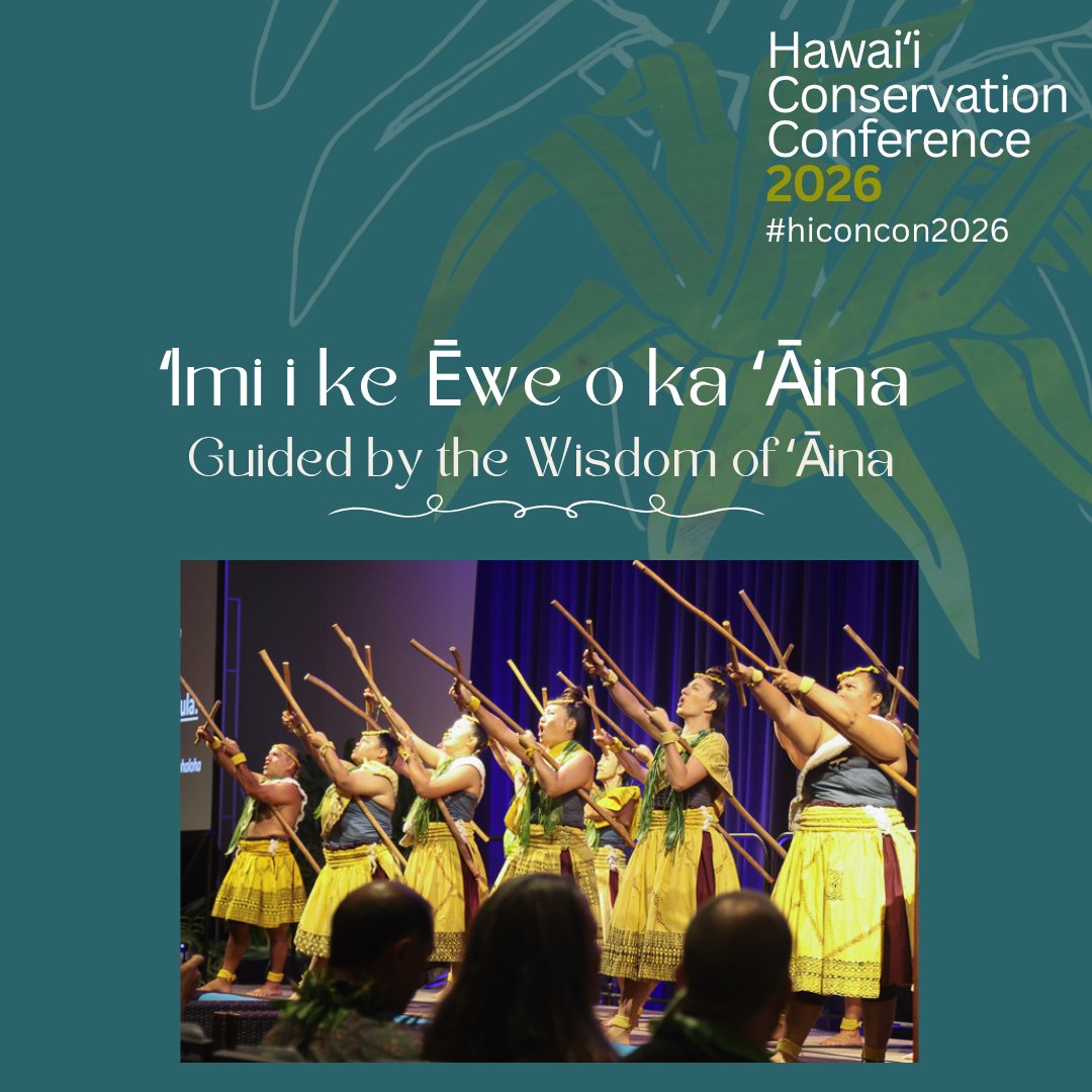 Hawai'i Conservation Alliance & Foundation tweet media