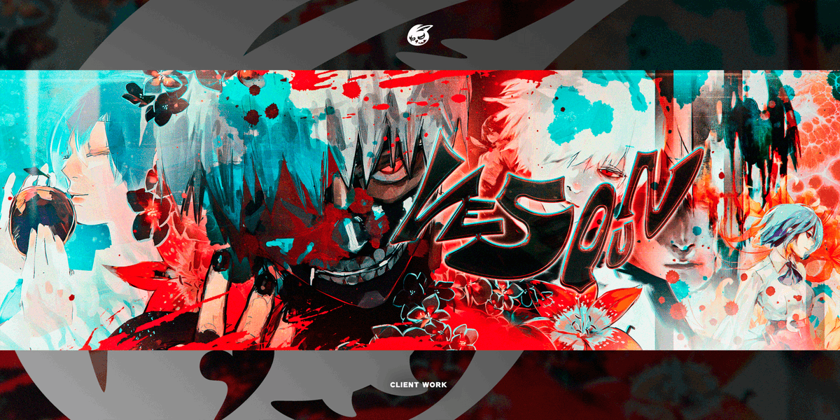 TOKYO GHOUL 
be.net/bruhg