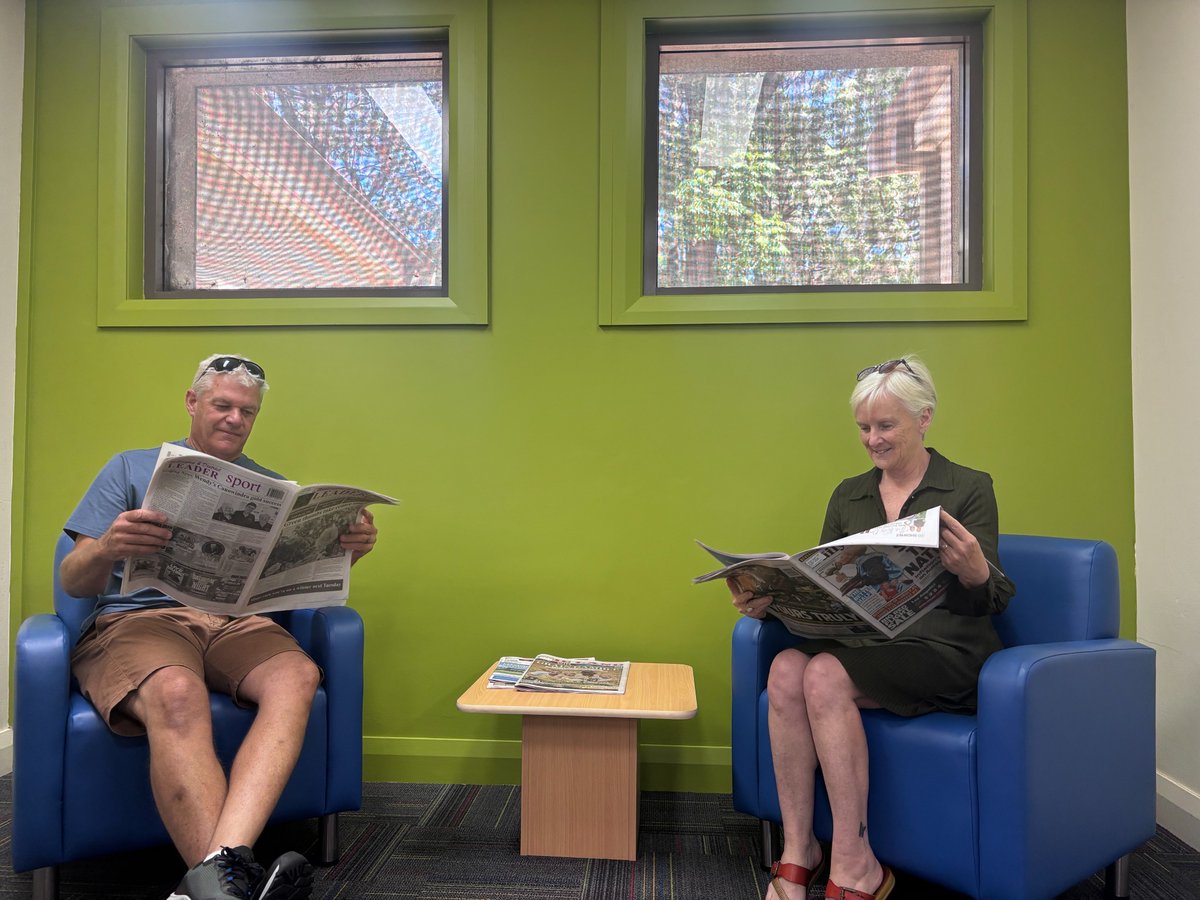 MacquarieRegLib's tweet image. Have you checked out Wellington Library&apos;s cosy revamped reading area yet?

Whether you’re reading a newspaper, relaxing or getting lost in a new book, this is the perfect spot!