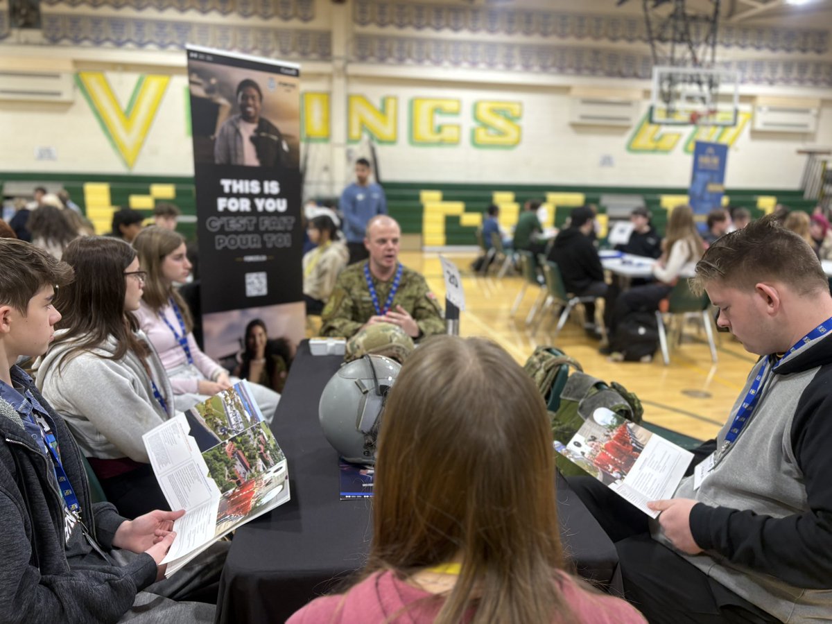 LockerbyNet's tweet image. Thank you to all of our amazing Sudbury Community partners for taking the time to meet and mentor all of our Grade 10 students about their future career choices!  It was a great day and we appreciate the Viking Community Support!