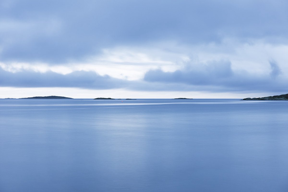 The clouds at Willows Beach this morning