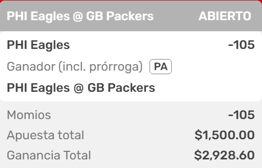 elcajerodeequis's tweet photo. Si hoy ganan los eagles se van esos $928 entre seguidores, likes y 🔁 de esta publicación. https://t.co/grl391ZaTQ