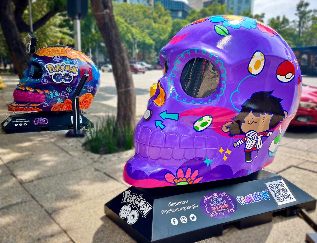 Gente Bonita:

🚨Los Mexicráneos cambian de ubicación 

A partir de mañana se retirarán como precaución a la Marcha del Sábado 15 de Noviembre. A partir del miércoles estarán disponibles en Casa Milán. Por favor hagan extensivo este mensaje a sus Comunidades.
💀➡️📍

#PokemonGO