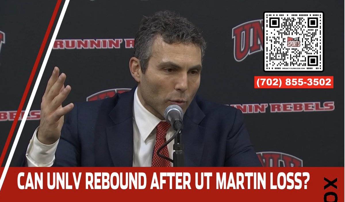 The Runnin' Rebels began the Josh Pastner era with an 86-81 loss to UT Martin.

Can UNLV rebound and end up playing meaningful basketball in March?

Call-in now!

📞: (702) 855-3502
📺: Sound Off Sports