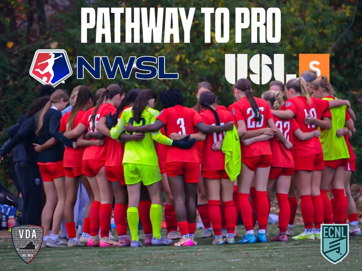 vdasoccer's tweet photo. Did you know? ๐ค
VDA has had 4๏ธโฃ ECNL girls players training with professional first teams in the NWSL or USL Super League in the last two months. ๐๐ผ
#LetsGoVDA #PathwayToPros https://t.co/gdJOxsN0S2