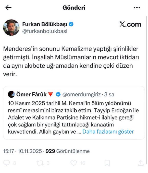 Bencede #FurkanBölükbaşıTutuklansın ama,
Yargımız bağımsız?

#sallandık 
"TBMM"
"Fatih Altaylı"