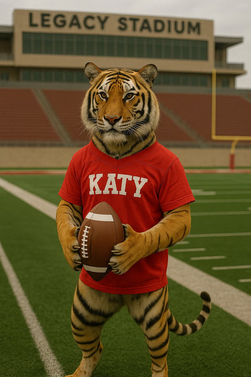 Round 1!
🏈 Tigers vs George Ranch 
📅 Thursday, November 13th 
🕡 6:30 pm
📍Legacy Stadium 
💻 <a href="/Texan_Live/">Dave Campbell’s Texan Live - Texanlive.com</a> 
📱@katyfootball
