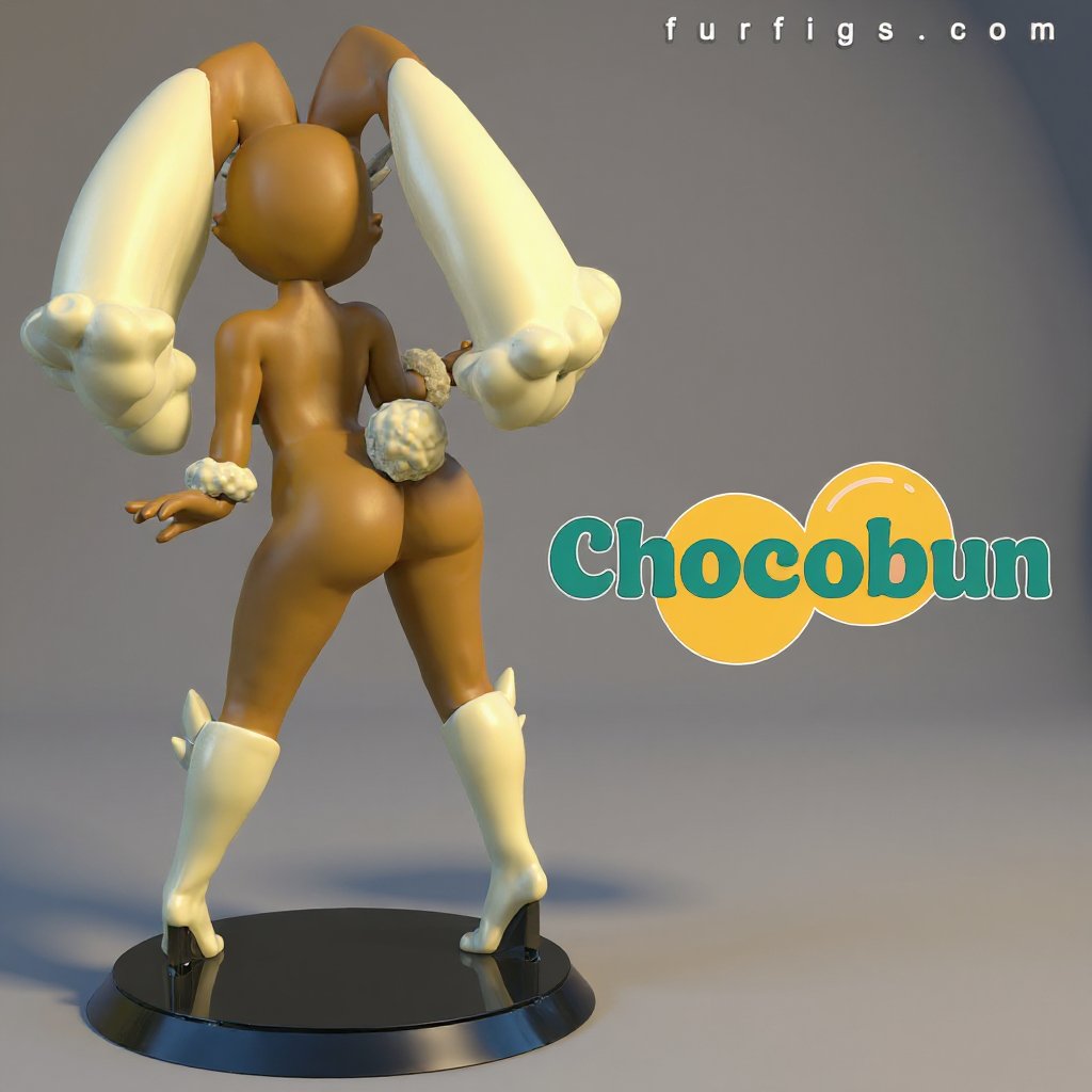 Chocobun invites you closer with a teasing hand and a sultry gaze in this 6.5-inch hand-painted resin figure. Every curve is delicately sculpted, making it a bold, elegant addition for collectors who appreciate sensual allure. Available at furfigs.com