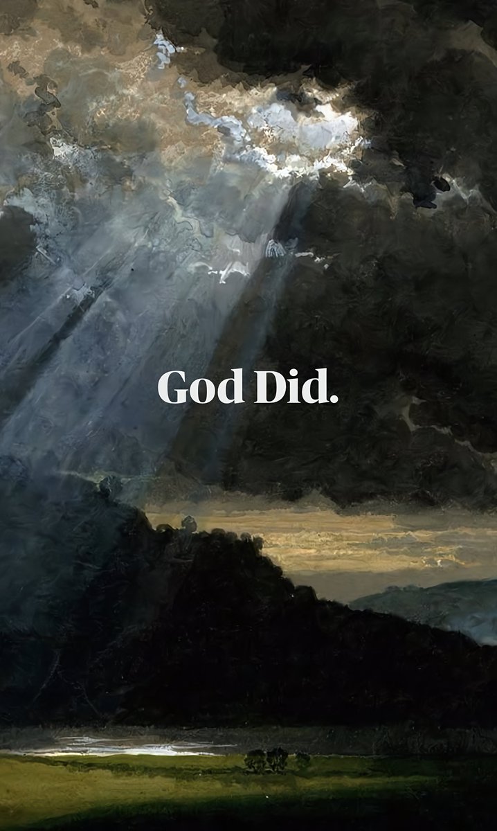 Aestheticswallz's tweet photo. God did. https://t.co/xW04Od259I