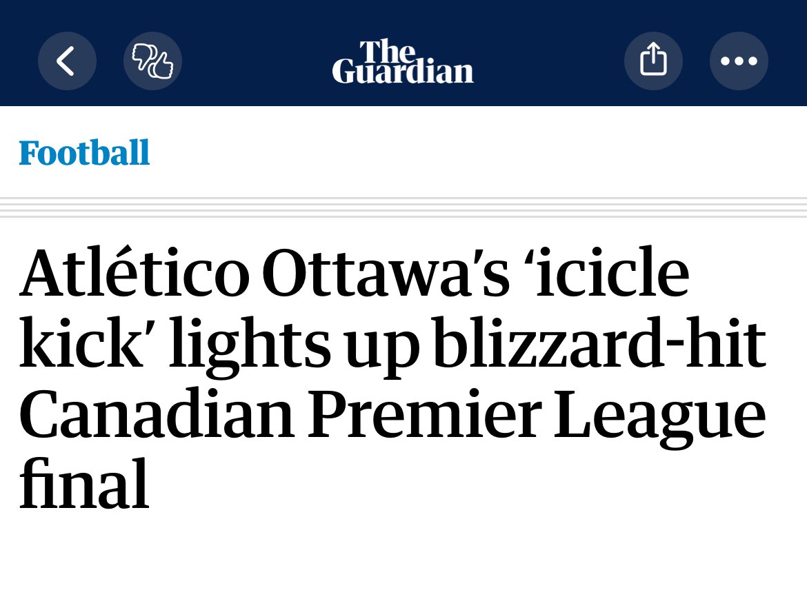 Canadian Premier League final news from around the world!