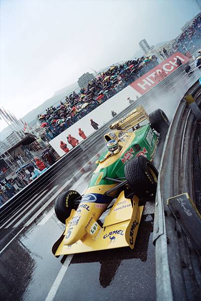 Michael Schumacher, Benetton, Monaco, 1993. Photo: Jacques Soffer. #f1 #Practice