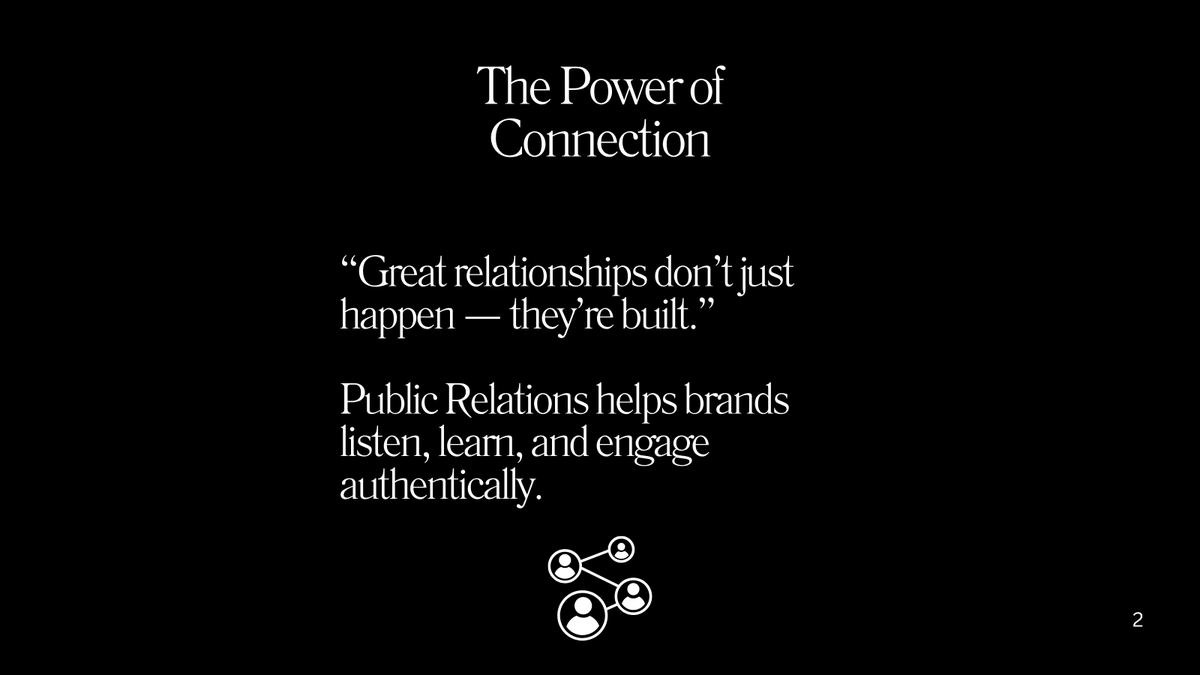IsabelaPublic's tweet image. PR isn’t just communication — it’s connection. 🌉

The best stories don’t just reach people; they

resonate.

#PRInsights #BrandTrust #CommunicationMatters #PR