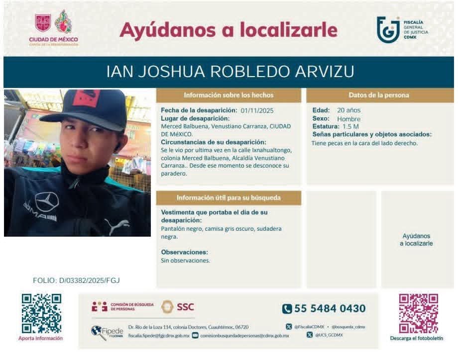 Ayuden a compartir porfa. 
#colonia #merced #cdmx 
#IanJoshuaRobledoArbizu
