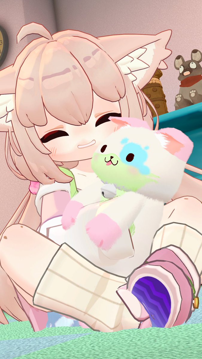 CheoCharmz's tweet photo. I love it when its playtime!~ (˶˃ ᵕ ˂˶)
#VRChat #VRC https://t.co/9ASPuYI5i0