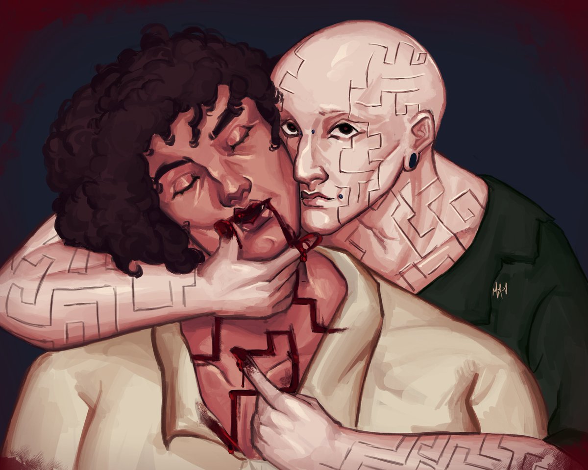 Labiar🩸
só q numa vibe meio Interview with the vampire e tal 
#hexatombe #Labiar