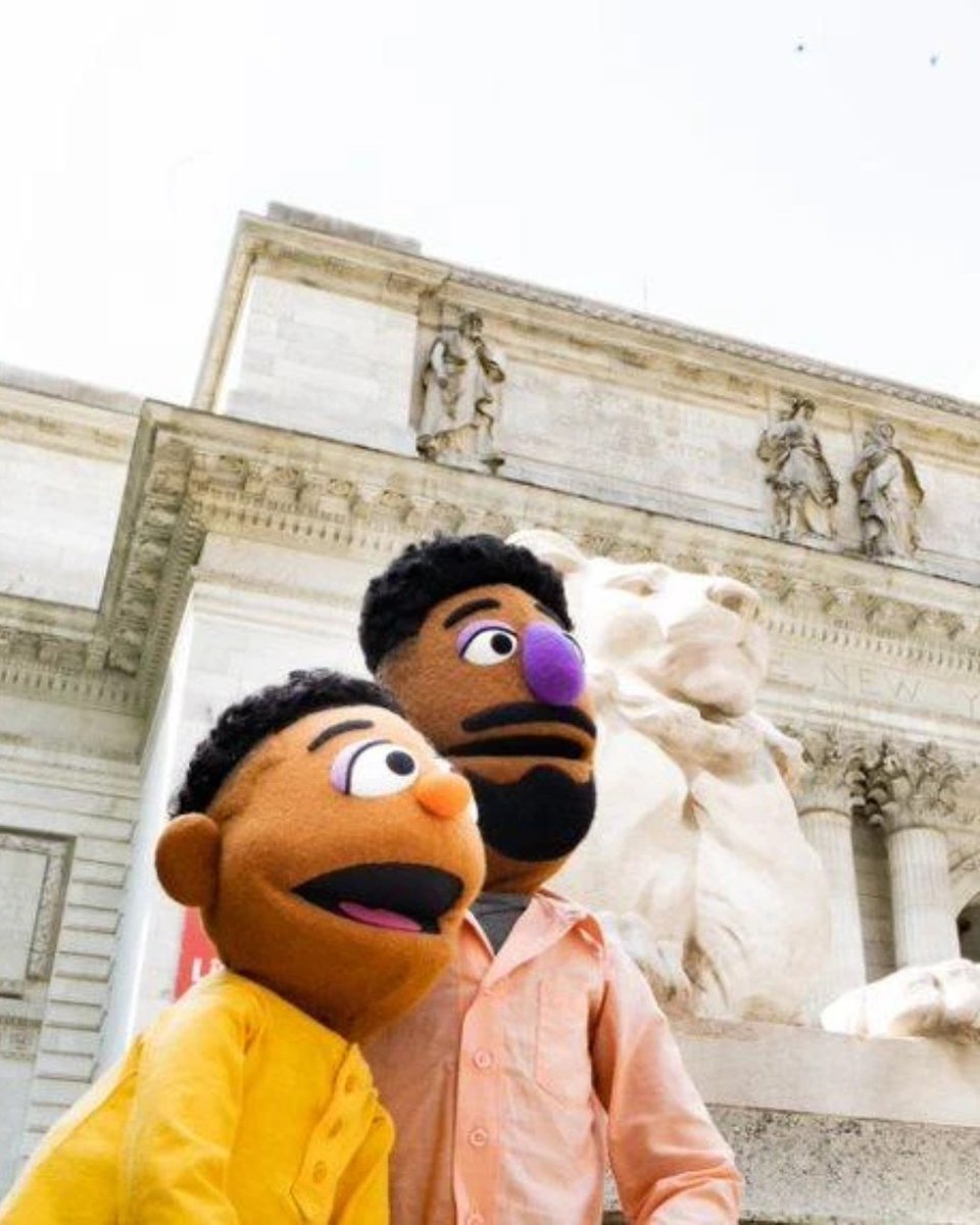 Happy 56th Anniversary to our friends on Sesame Street! 🥳

To celebrate, we're looking back at a very special day when <a href="/sesamestreet/">Sesame Street</a> residents Wes and Elijah visited The New York Public Library! 💫

Visiting NYC soon? We hope you’ll make a stop and come say hello to Patience and