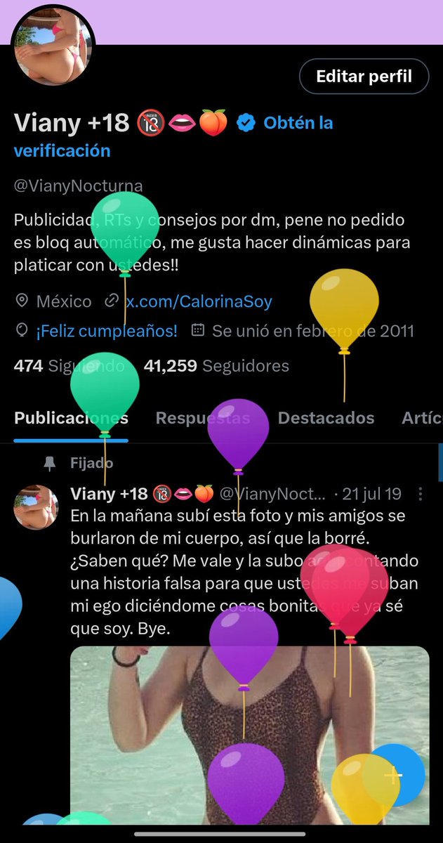 Que bonito se ve mi perfil 😍