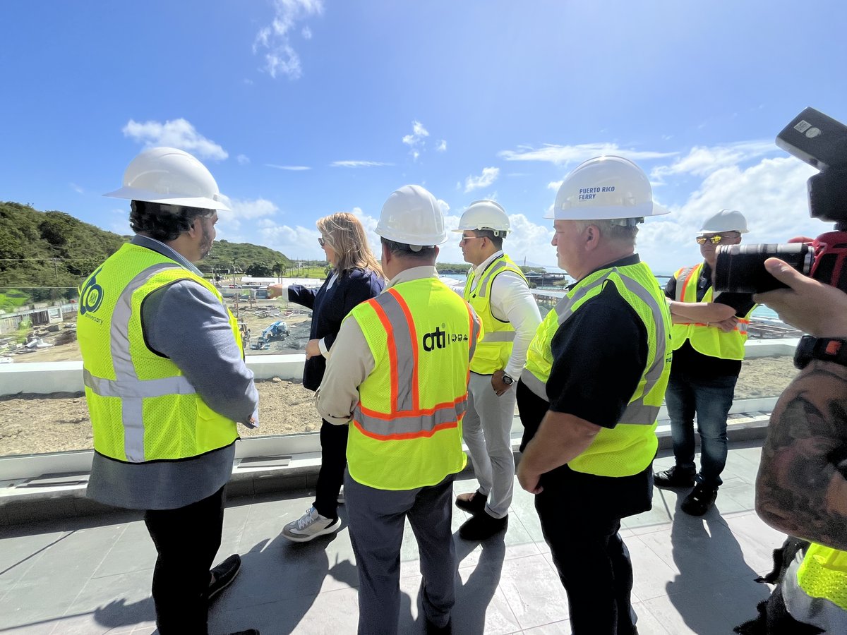 Thank you to Governor <a href="/Jenniffer/">Jenniffer González</a>  for joining our crew to celebrate the system’s continued transformation and success following today’s announcement at the new Ceiba terminal.