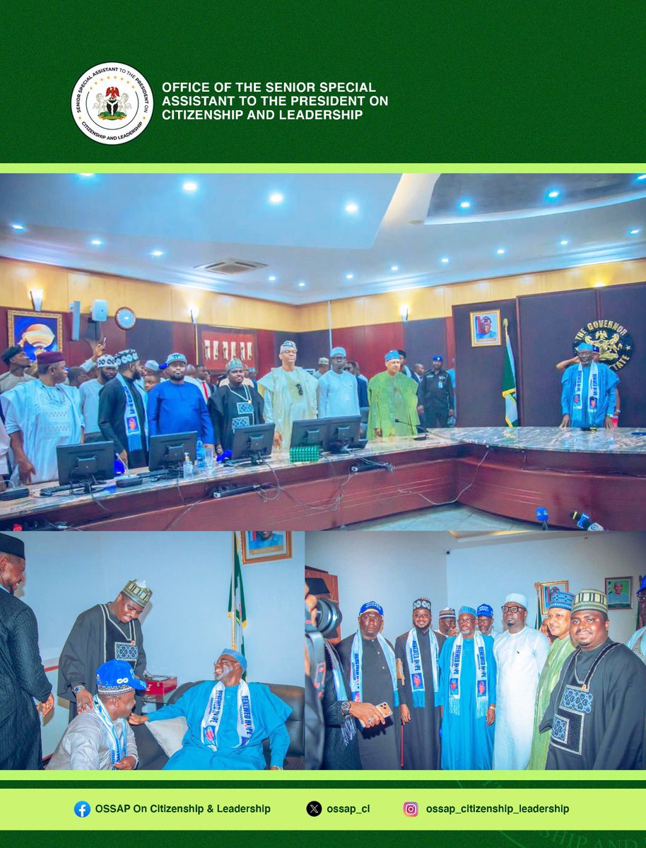 The Senior Special Assistant to the President on Citizenship and Leadership, Hon.Nasir Bala Aminu Ja’oji, attended the Northwest Youth Pally and Presentation of Two Years Achievement of the Renewed Hope Agenda in Jigawa state, led by Governor Umar Namadi. The event highlighted