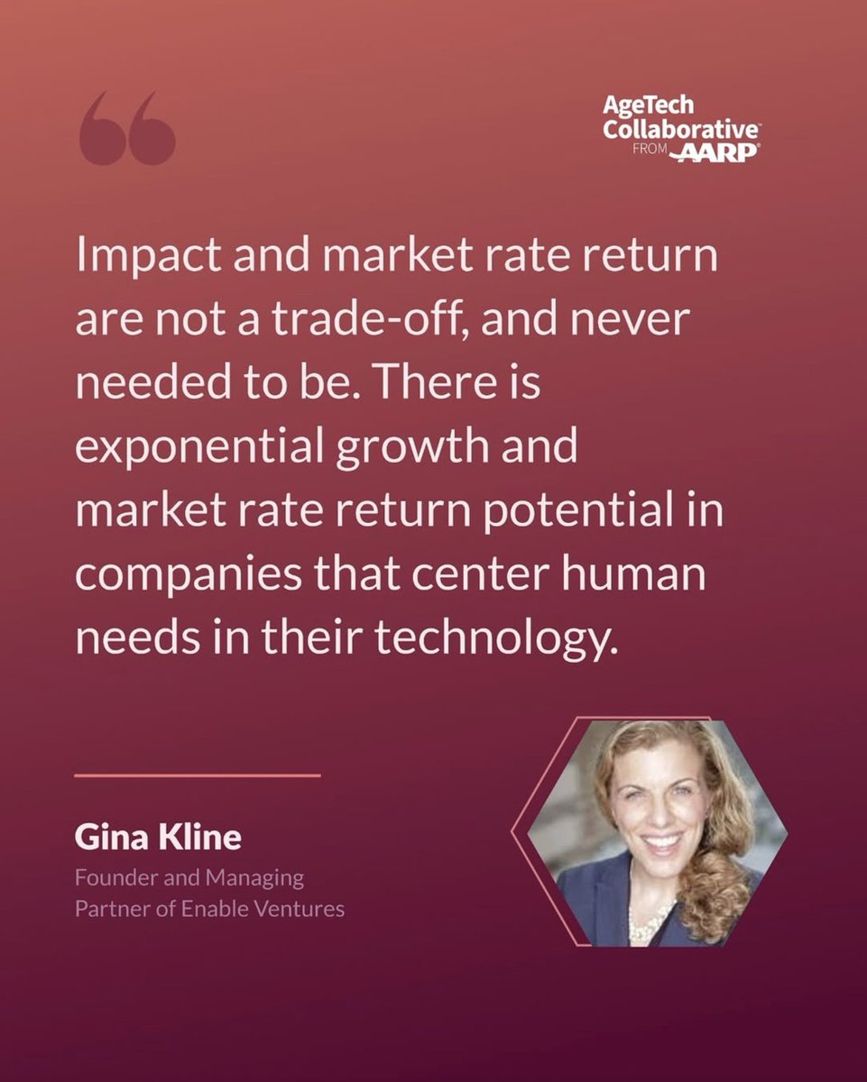 AgeTechCollab's tweet image. What if profit and inclusion went hand in hand? 🤔Enable Ventures, an @AgeTechCollab investor, is proving it: closing the disability wealth gap while driving strong returns. 💡 Inclusion is innovation.
Read more: lnkd.in/grZenHbR
#ImpactInvesting #Disability #AgeTech
