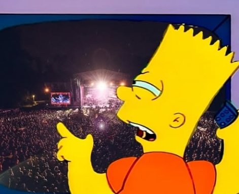 Cuando te buscas en el recital al que fuiste