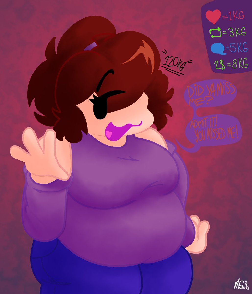 Strawberry GF is hungry for berries!
[Weight Gain Drive BEGIN]

Strawberry knows you all missed her, especially since her last appearance in <a href="/ThatNCorner/">Esa esquina de la N (Tickets 0/3)</a>'s Beach WG Drive, so why not make up for it? Make up some extra POUNDS!

(in collaboration with <a href="/ThatNCorner/">Esa esquina de la N (Tickets 0/3)</a>)
