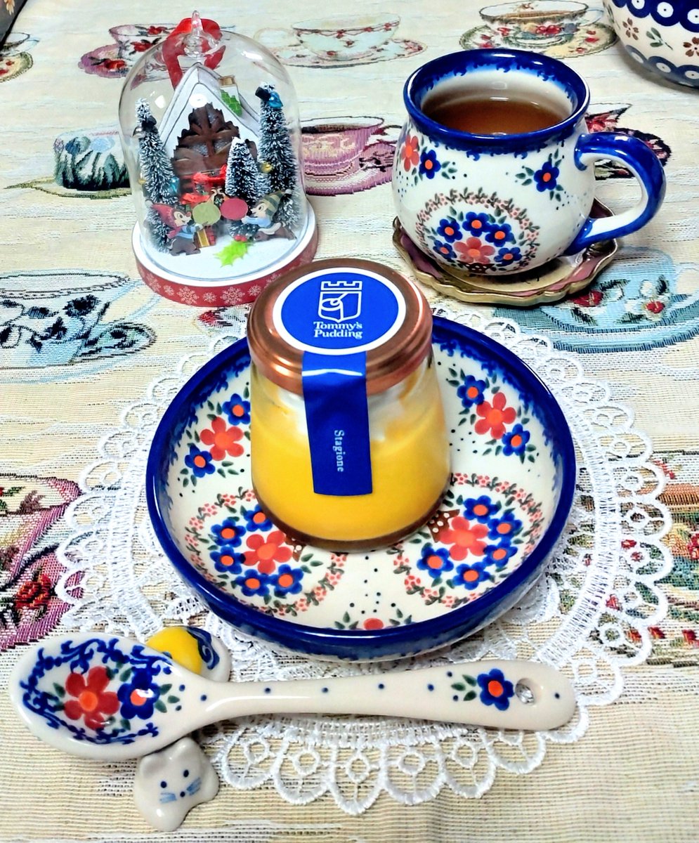 ポーリッシュポタリー ポーランド食器VENA社プレート 17センチ ブーケ