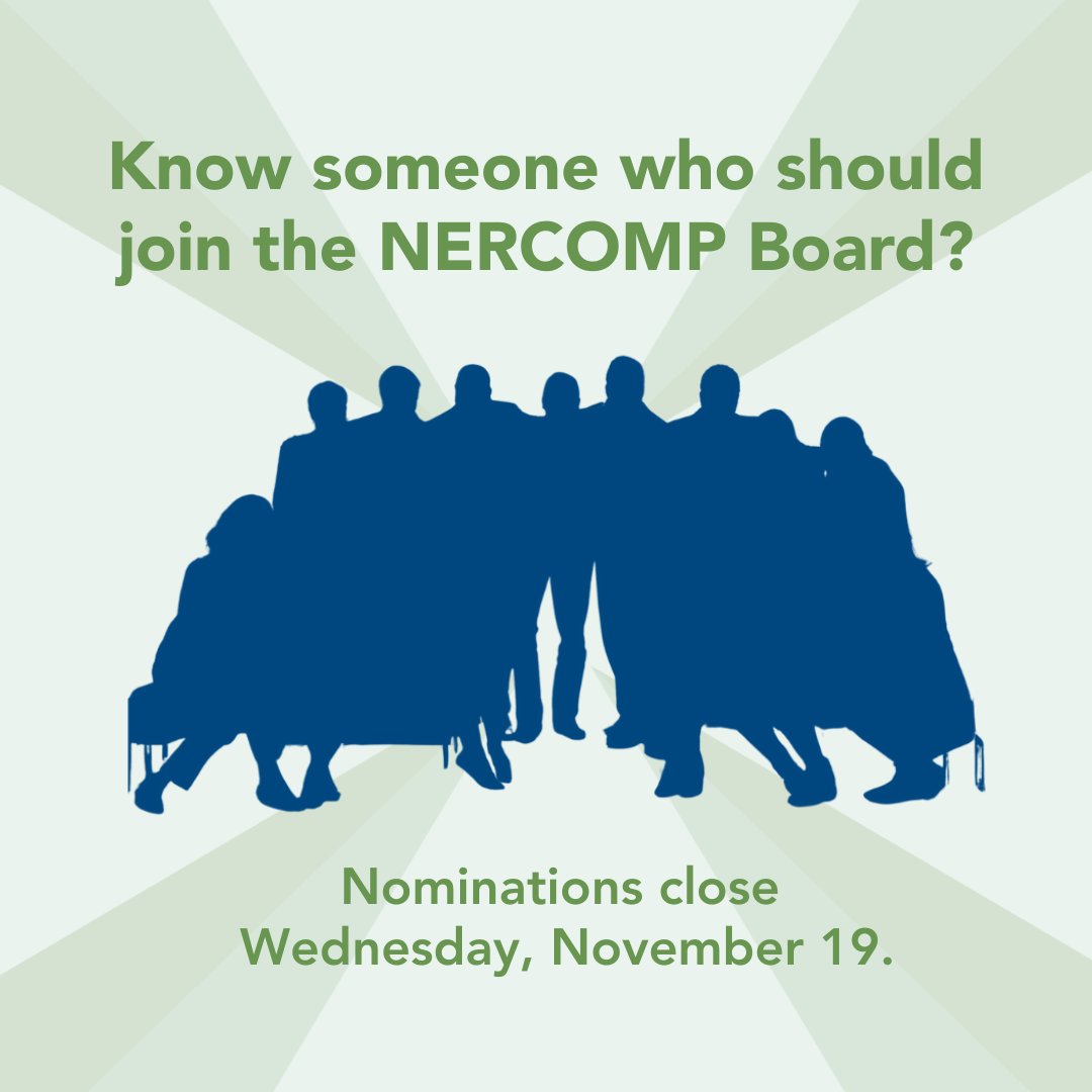 NERCOMP's tweet image. Time is running out to join a supportive and engaged group of leaders, including individual contributors, managers, and CIOs, all collaborating to improve education through technology.

Submit your nominations for the NERCOMP Board by next Wednesday 11/19. bit.ly/4oCozBN