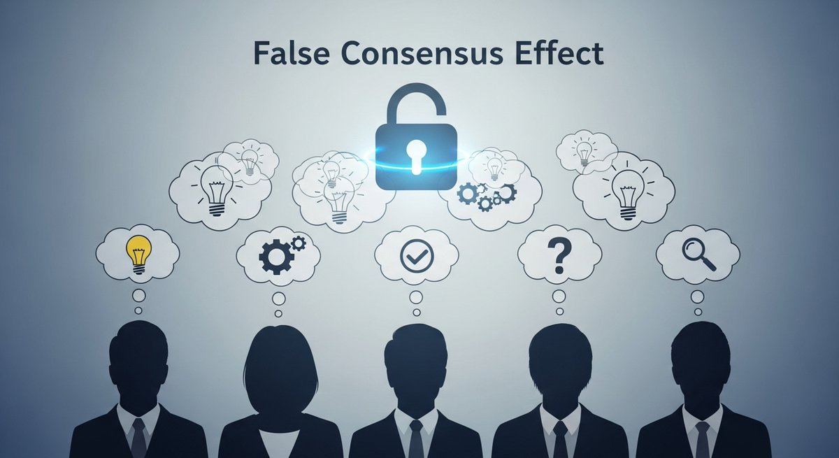 Emma_nuel_dev's tweet image. Day 40 of the #JustLearntChallenge
I just learnt about the False Consensus Effect — the bias where we assume others think like us. In cybersecurity, it fuels risky habits like password reuse and weak defense. Security begins when we stop assuming everyone’s doing the same thing.