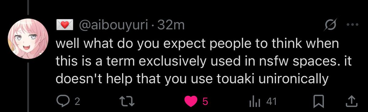 TRAFFlCJAM's tweet photo. @akitouke @shuichijs @aibouyuri @ion10032 your user akito bottom paired with the fact that you use touaki this is what we Have been saying. Like don’t blame us for thinking you like that shit when all signs on your profile point to it LOL https://t.co/WgZdrwqGDY
