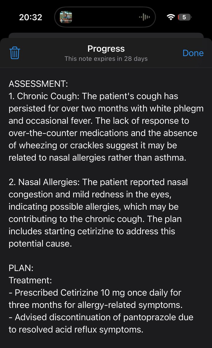 If you have <a href="/doximity/">Doximity</a> and you’re not using the Scribe tool you are MISSING OUT.

I used it in my clinic and it is a game changer! I spent my time actually talking to my patients. The Scribe listened and then gave me a well written note within minutes. It’s HIPAA compliant. #MedX