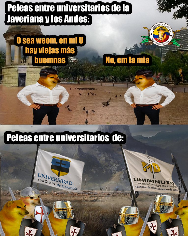 Colombia Cheems tweet media