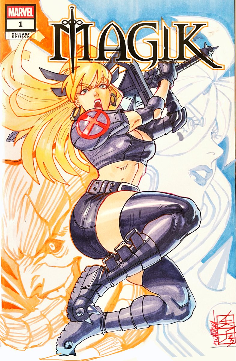 Magik full color commission at NYCC

#xmen #magik #MarvelRivals #MarvelRivalsfanart