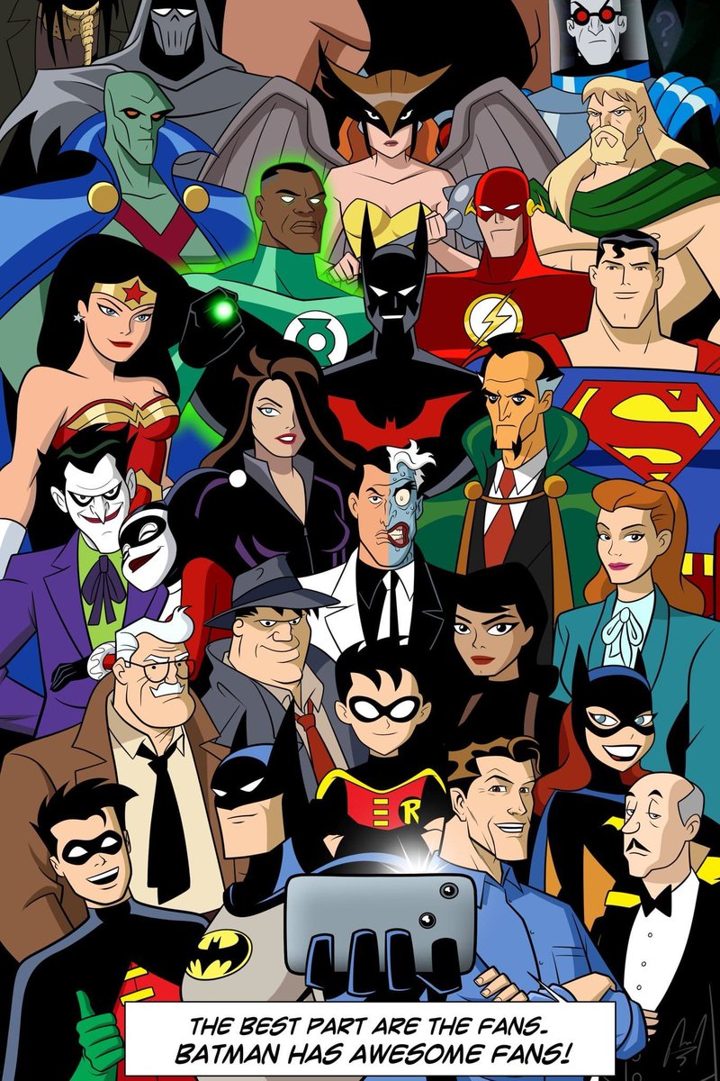 SchweitzerMan's tweet image. The legendary Kevin Conroy passed away three years ago today.
The next day when the news broke, @millicay95 and I decided to make a short comic in tribute to him.
A Big Fan
Written by Andrew Schweitzer
Art &amp;amp; letters by Marcelo Millicay
#Batman #KevinConroy #DCAU #Comic