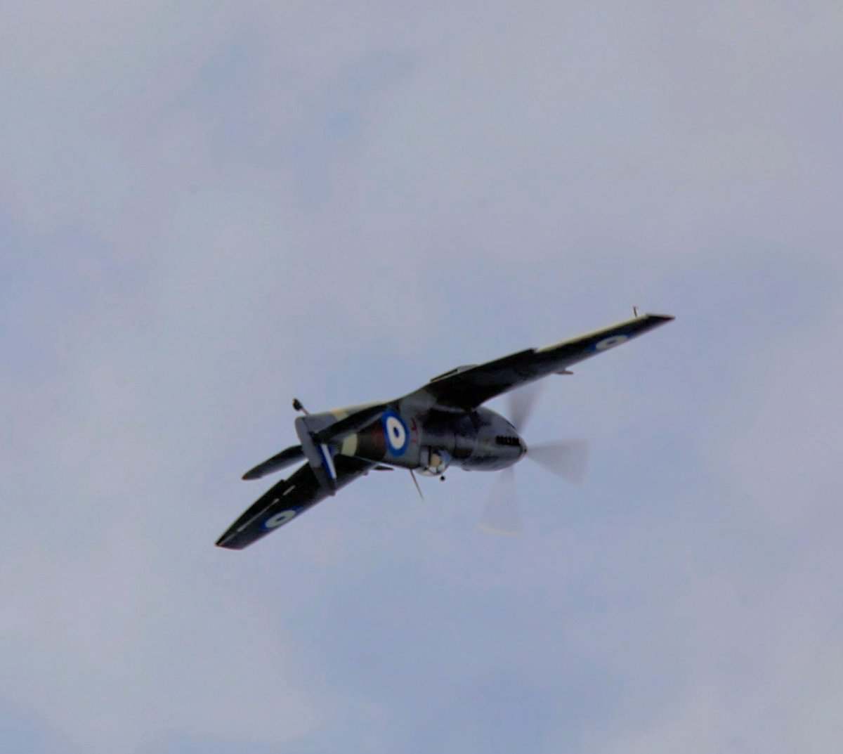 Stam_Pittas's tweet image. Warbird in action over Flisvos Promenade, Attica, Hellas. #Spitfire #HAF
