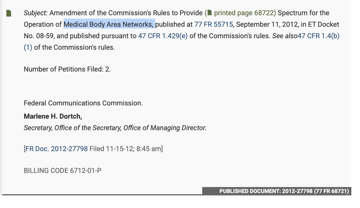 CorinneNokel's tweet image. Dale Woodin, former VP, American Hospital Association

Medical Body Area Network - 2012 

#ASHE #AHA #FCC

docs.fcc.gov/public/attachm… 

federalregister.gov/documents/2012…  

aha.org

linkedin.com/in/dale-woodin…