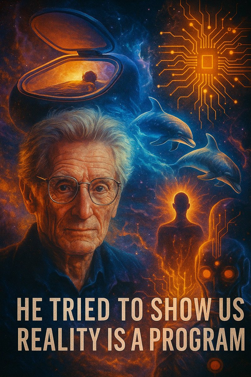 JasonWilde108's tweet image. If you’ve never heard of John C. Lilly, you’re missing one of the craziest, sharpest minds to ever crawl out of Western science. He wasn’t a YouTube guy or some nutter in his Mom&apos;s basement. He was a physician, a neuroscientist, a psychoanalyst, and then, he became the first man…