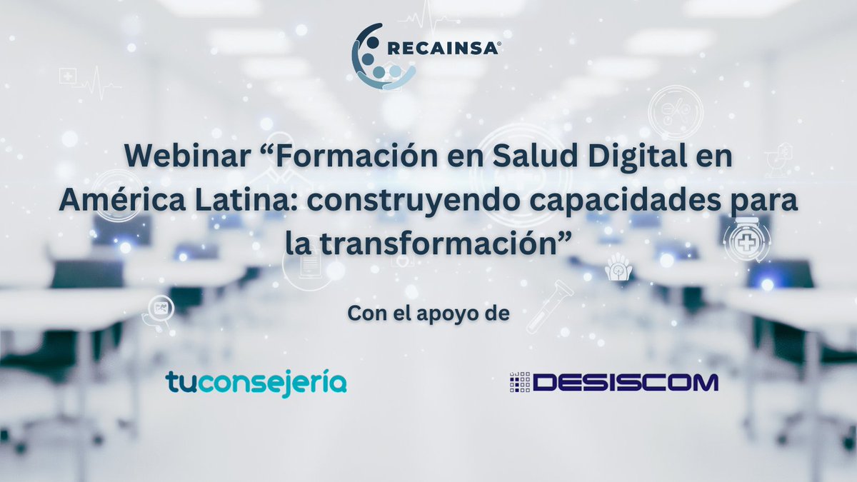 📢 ¡No te lo pierdas!

🎓 Webinar: Formación en Salud Digital en América Latina

Líderes de 🇨🇷 UNED, 🇲🇽 INSP, 🇨🇴 U. de Antioquia y 🌎 RECAINSA/HL7 CAM compartirán cómo formar el talento que impulsa la transformación digital del sector salud.

🗓 12 nov · ⏰ 6:00 PM (GTM-6)

🔗