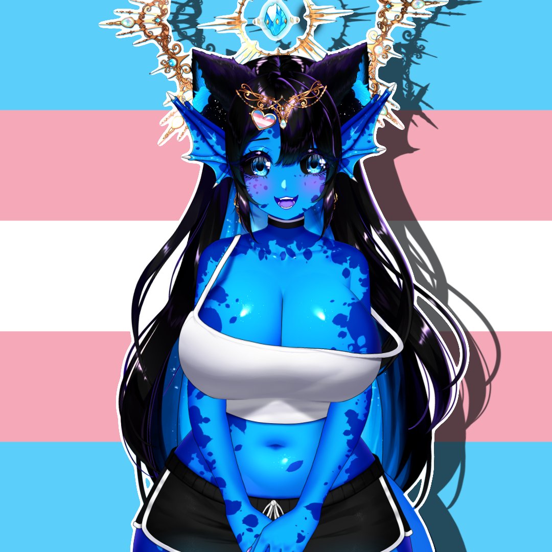 ChonkyLotus's tweet photo. If you are trans, have friends who are trans or simply support the trans community, I am so proud of you 💕 

Please consider joining this wonderful event or spread the word around. It is for a good cause

Your giantess DragonCat will appreciate you so much ✨ https://t.co/kfMTwShYK5