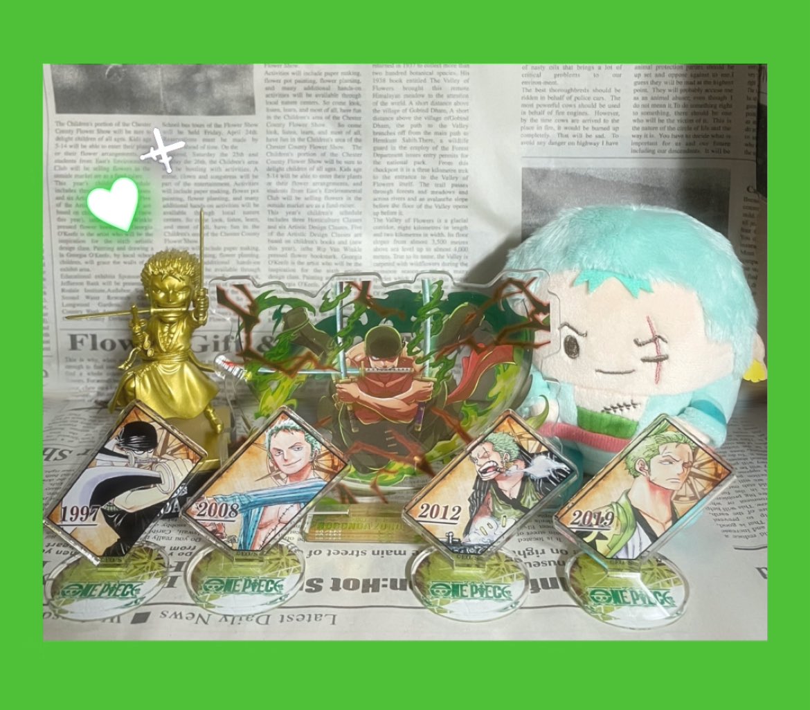 #ゾロ誕生祭2025  ゾロおめでとう❕💚