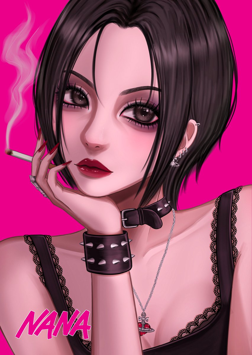 Repost of Nana Osaki art I drew back in May
